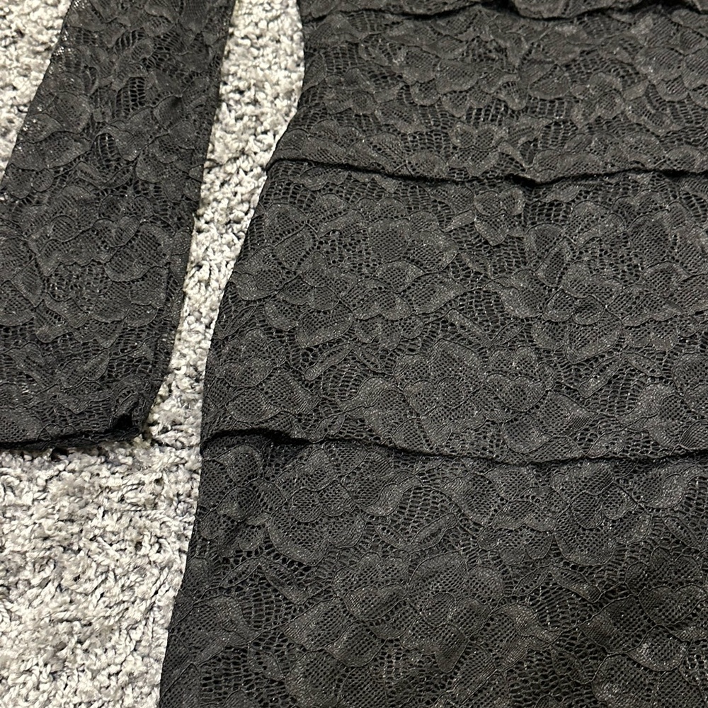 Black Lace Dress - Picture 3 of 5